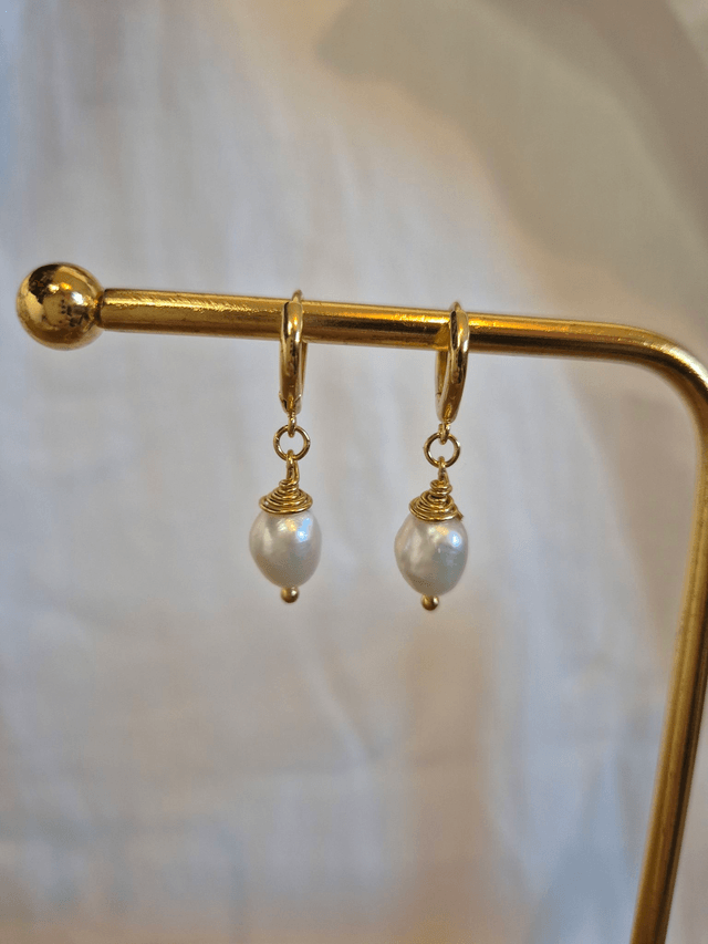 Boucles d'oreilles PERLE