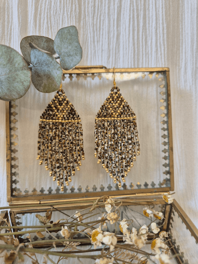 Boucles d'oreilles LEO (2 tailles)