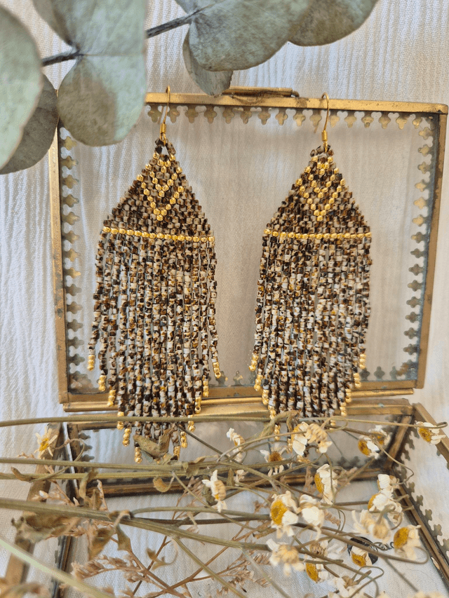 Boucles d'oreilles LEO (2 tailles)